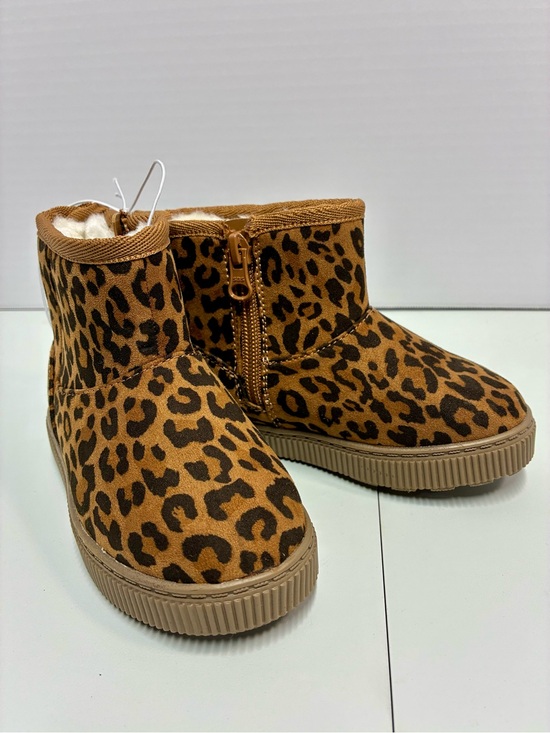 Cat & Jack Other - Cat & Jack Leopard Print Ankle Boots